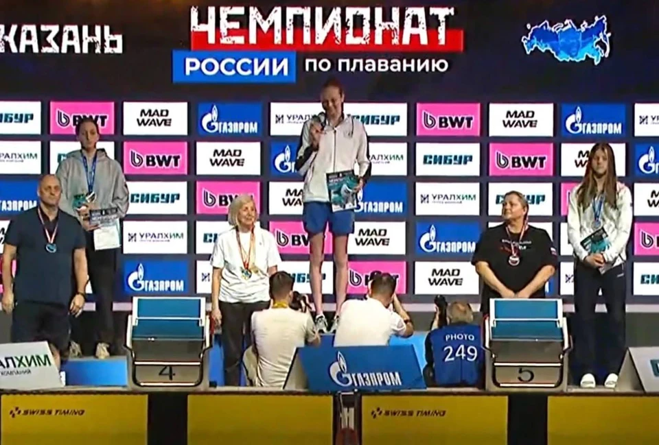 Калужские спортсмены открыли счет медалям на чемпионате России по плаванию