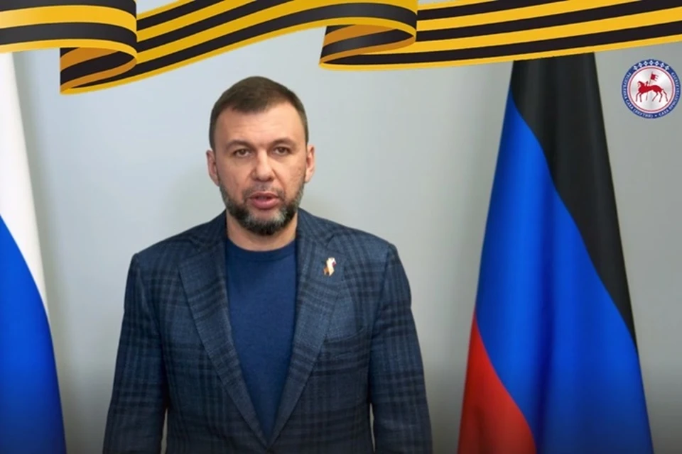 Глава ДНР Денис Пушилин поздравил жителей Якутии с Днем Республики Саха. Фото: правительство РС (Я)