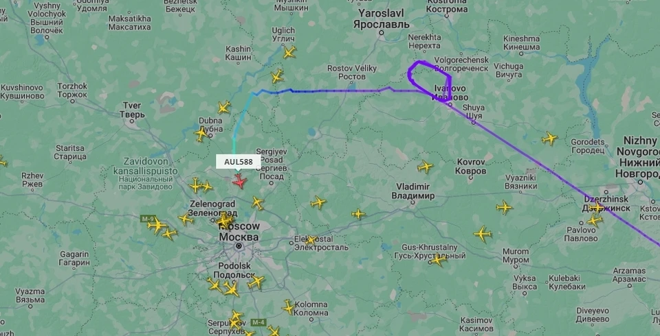 Фото: Flightradar24