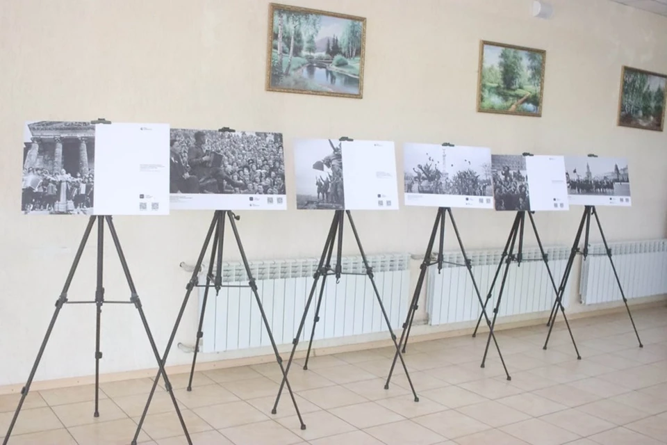 В Донецке открылась выставка «Победный май 1945-го!». Фото: Общественная палата ДНР