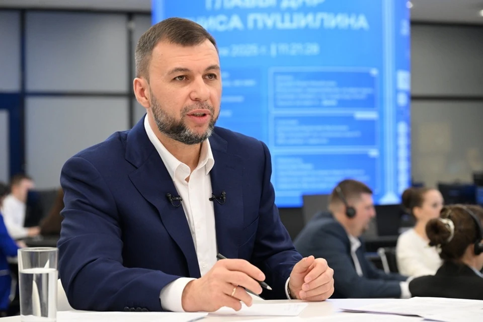 Пушилин рассказал, что в ДНР создадут сельскохозяйственный кластер. Фото: Сайт Главы ДНР
