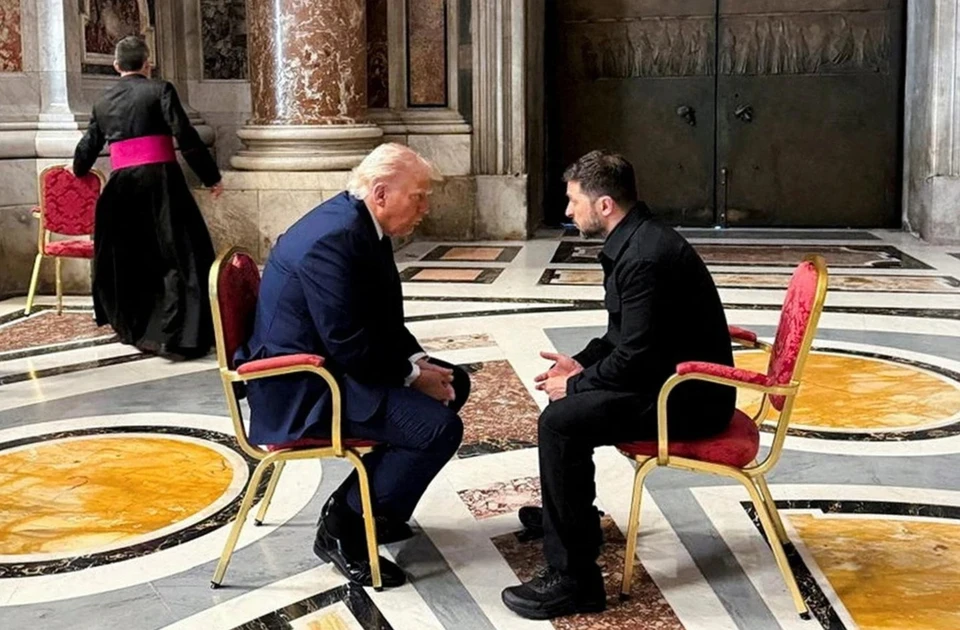 Бессент: Встреча Трампа и Зеленского в Ватикане повлияла на сделку по ископаемым