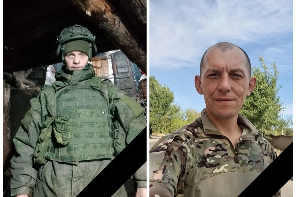 Герлиц Юрий Владимирович и Громазин Игорь Николаевич погибли на СВО. Фото: Администрация Кизеловского муниципального округа ВК.