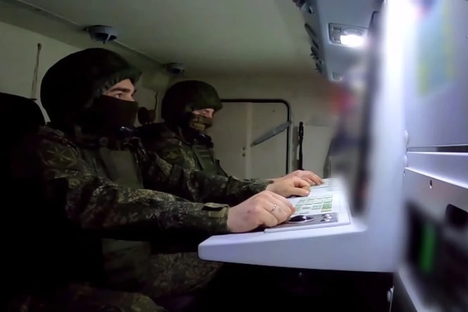 Расчеты ПВО уничтожили вражеские БПЛА. Фото: кадр видео Минобороны России/Tg