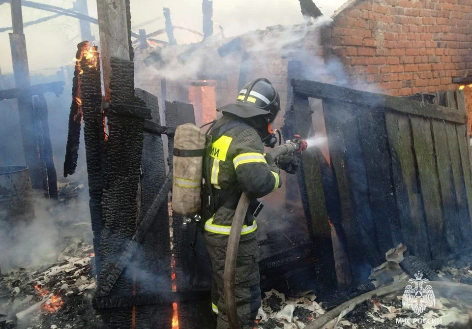 Дача и автомобиль горели в Тульской области за прошедшие сутки