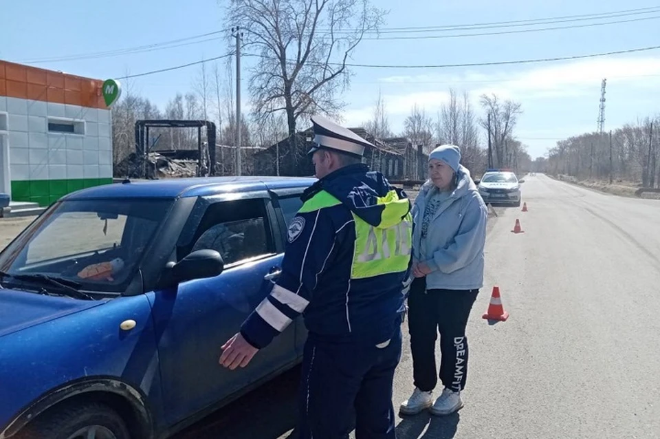 За рулем находилась 21-летняя девушка. Фото: Госавтоинспекция Свердловской области