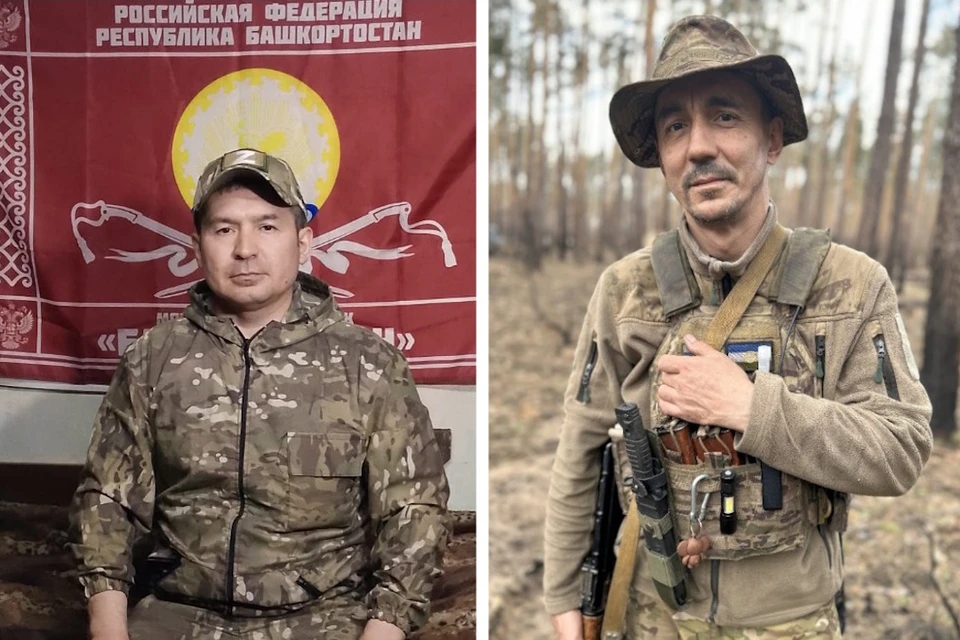 Сержант Артур Хисматуллин и младший сержант Радиф Нуриахметов.