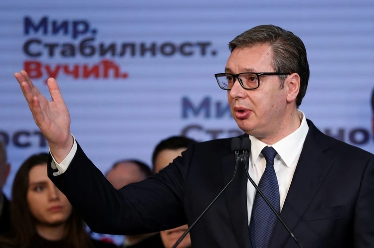Желько Шайн, журналист издания «Политика»: Президент Сербии Александр Вучич чувствует себя получше. Возможно, 9 мая он будет в Москве на параде Победы