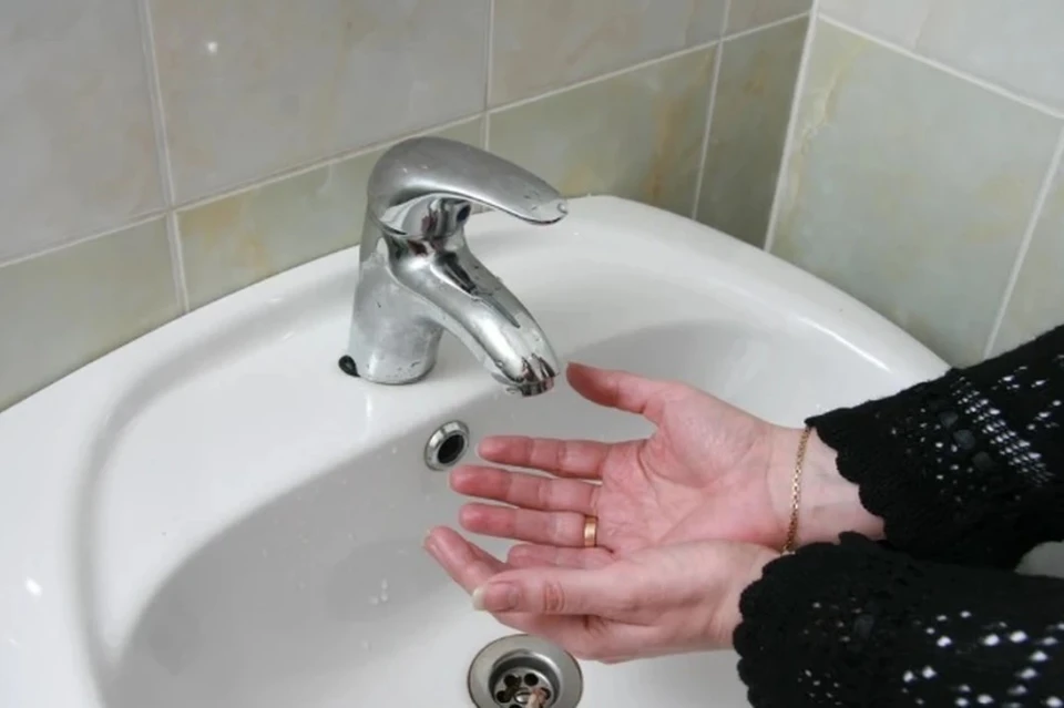 Воды не будет практически до конца дня