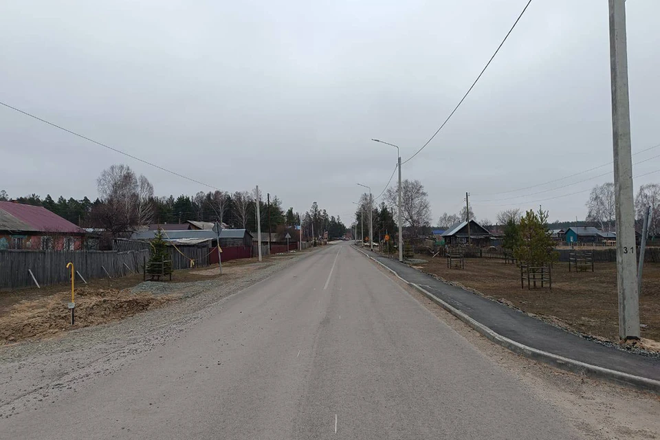 Ремонт дорог в районах