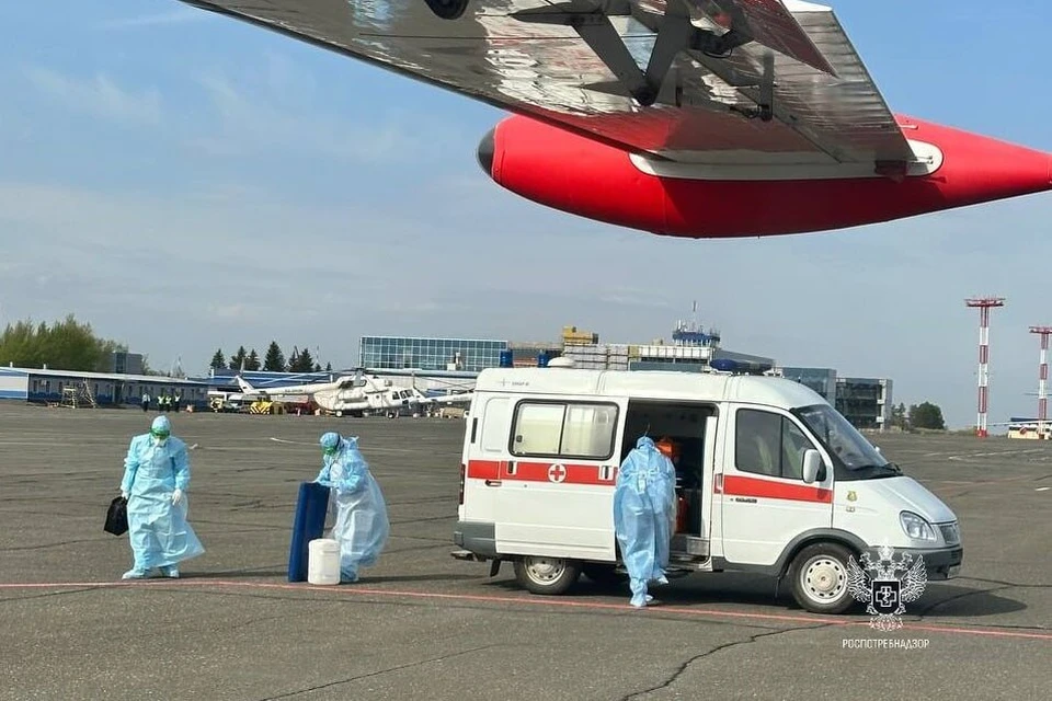 В учениях принимали участие медики и полицейские. Фото: Роспотребнадзор Оренбуржья
