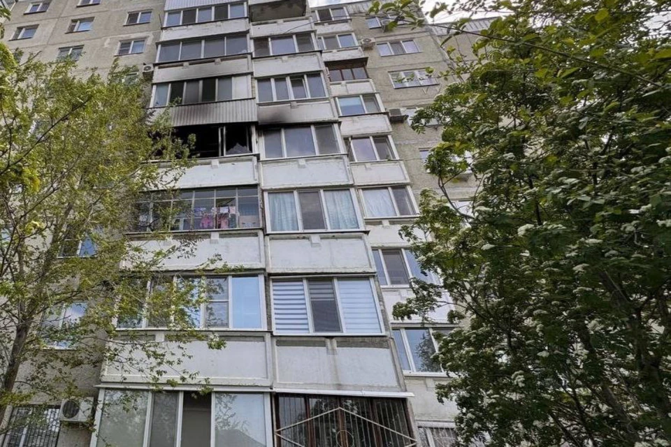 В Заводском районе на пожаре спасли 15 человек. Фото: МЧС Саратовской области.