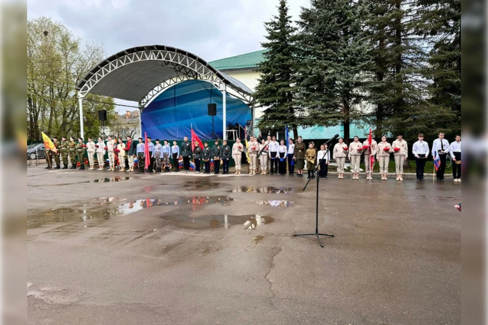 Команда "Доблесть" – победители смотра. Фото: Госавтоинспекция Тверской области.