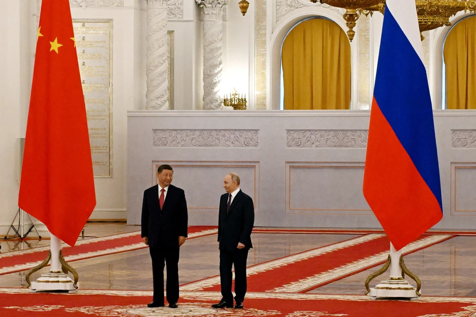 Си Цзиньпин прибыл на переговоры с Владимиром Путиным в Кремль
