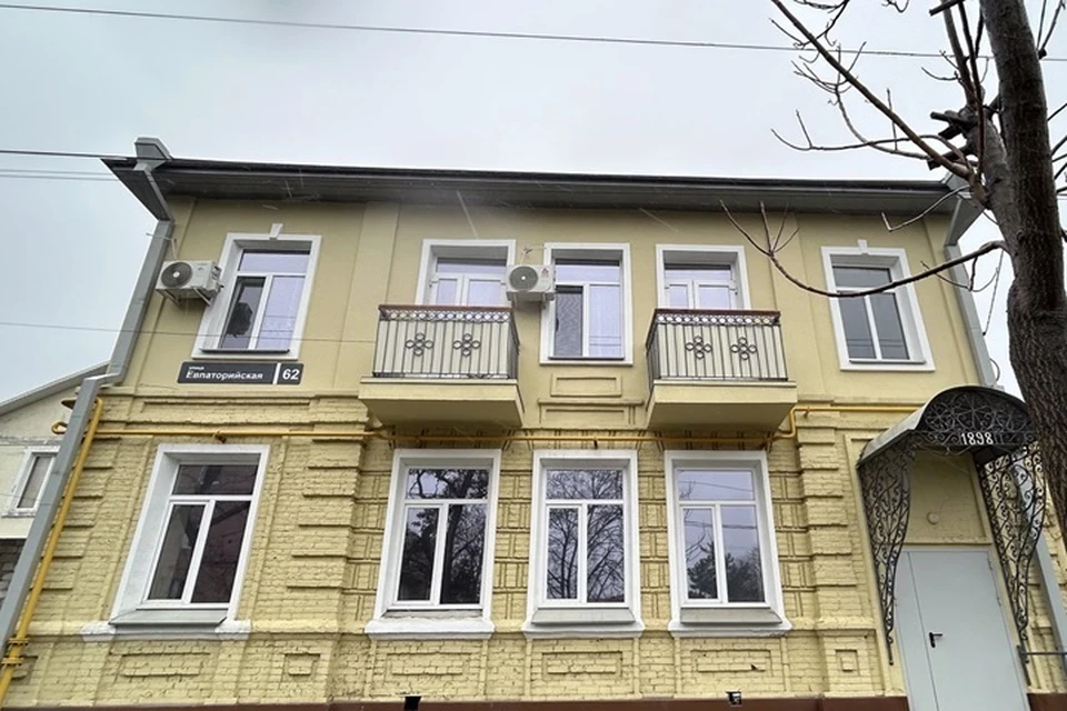 В Мариуполе восстановили историческое здание на улице Евпаторийской. Фото: «РКС-НР»
