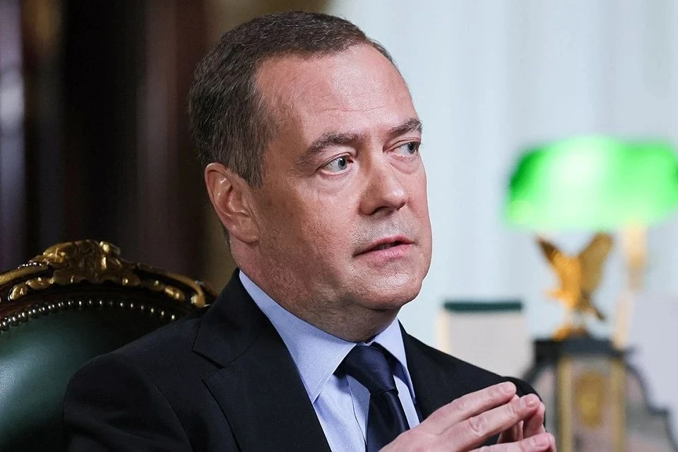 Дмитрий Медведев задал колкий вопрос Зеленскому из-за визитов европейских лидеров в Киев. Фото: Екатерина Штукина/POOL/ТАСС