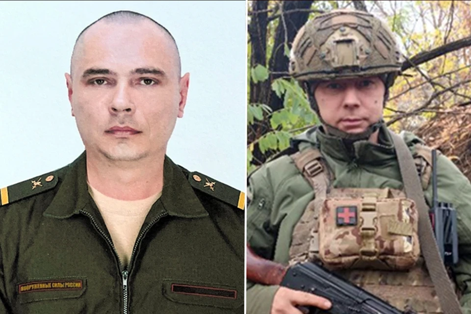 Ефрейтор Анатолий Светличный и Гвардии младший сержант Алексей Чирков