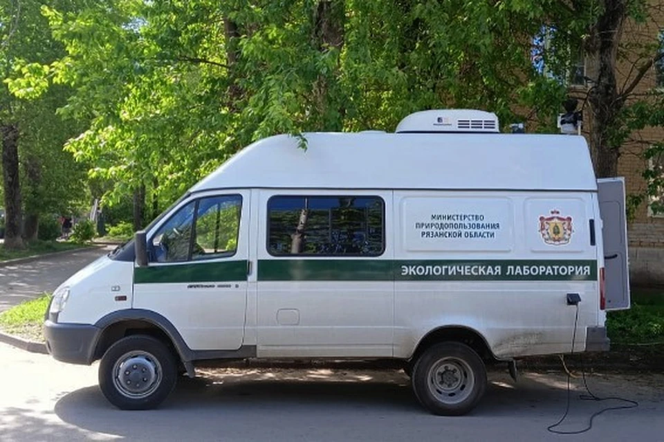 7-8 мая в районе Дашково-Песочня фиксировалось превышение норм содержания в воздухе сероводорода и озона. Фото: Минприроды Рязанской области.