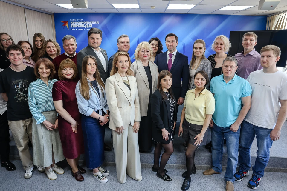 Алексей Лошкин и коллектив «Комсомольской правды-Челябинск»