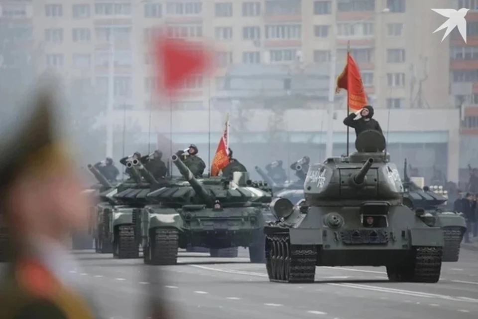 Минобороны сказало, что танки Т-34 проедут в белорусских городах. Снимок носит иллюстративный характер.