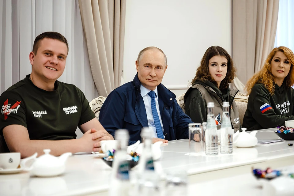 Владимир Путин впервые посетил Курскую область с момента ее полного освобождения. Фото: Пресс-служба президента РФ/ТАСС