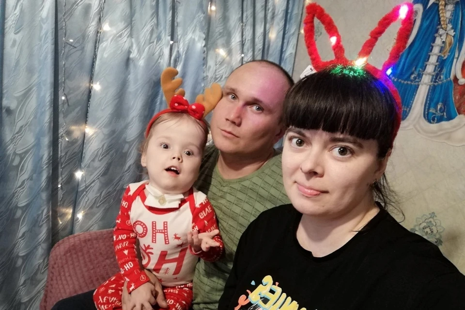 Девочка родилась на 28-й неделе с критически низкой массой тела. Фото: из семейного архива Травкиных.