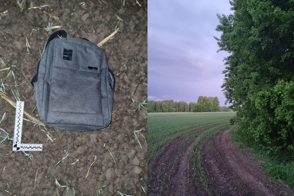 Убийство произошло по дороге с пляжа. Фото: СУ СКР по Новосибирской области.