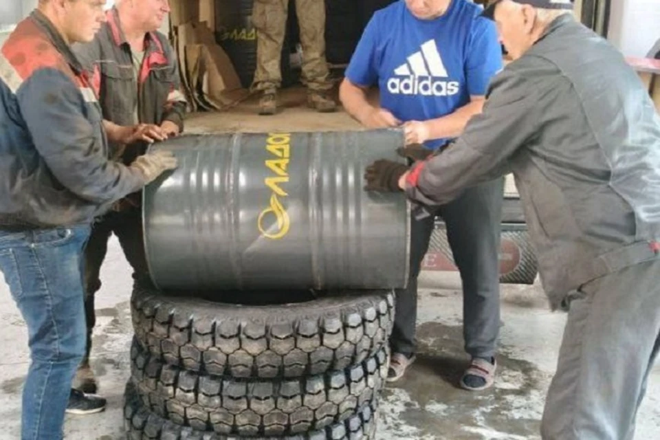 Ленинградцы продолжают оказывать помощь подшефному городу. Фото: Минтранс ДНР