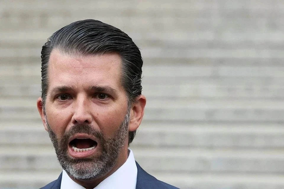 Сын Трампа обещал отдать криптокошелек, если Харрис объяснит технологию блокчейн
