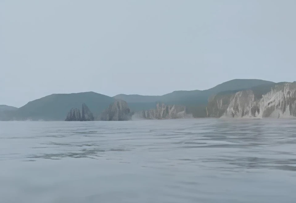 Мыс Четырех скал. Фото: принтскрин видео из социальных сетей.