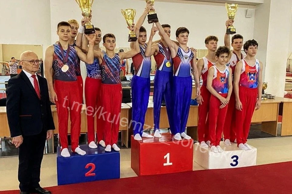 Донецкие гимнасты завоевали пять медалей на соревнованиях в Краснодаре. Фото: ТГ/Кулемзин