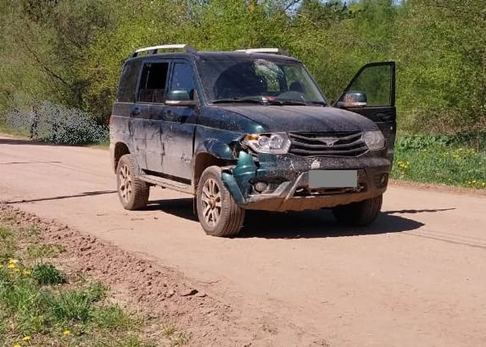 Авария произошла в селе Щеткино. Фото: Госавтоинспекция Кировской области