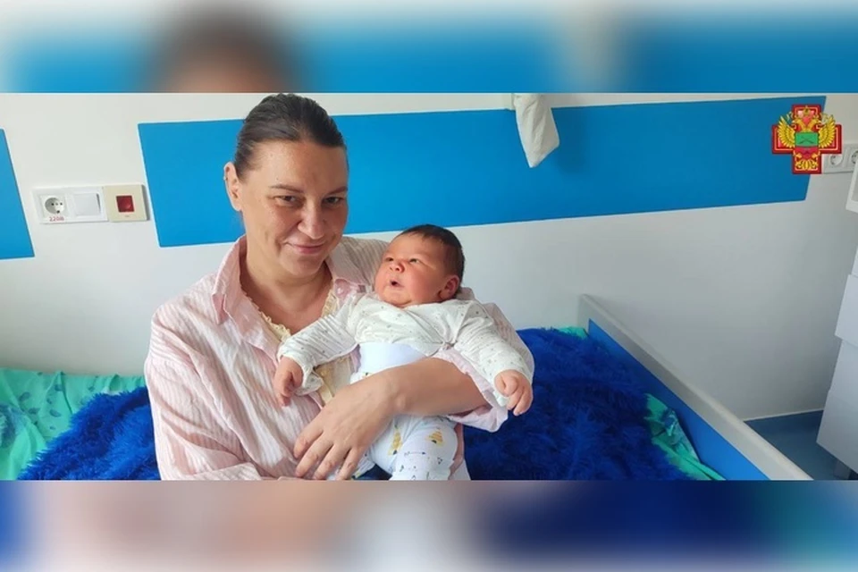 Ребенок-богатырь весом пять килограммов родился в Мелитопольском перинатальном центре. Фото: министерство здравоохранения Запорожской области