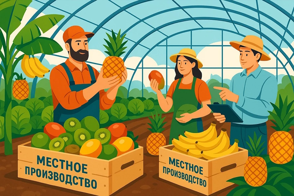 Предприятия макрорегиона уже достигли значительных успехов в импортозамещении. Фото: сгенерировано нейросетью Queen по запросу СКФУ