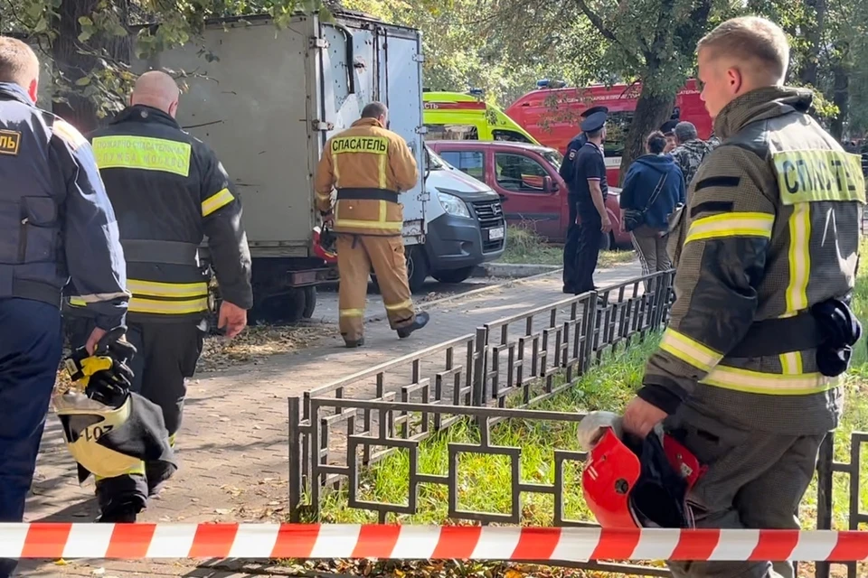 В Новосибирске на улице Палласа произошел пожар в жилом доме.