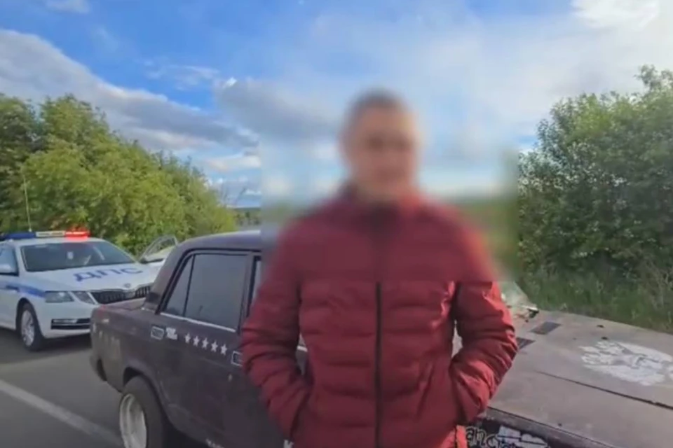 В Тулуне водитель прыгнул в реку в надежде скрыться от Госавтоинспекции.