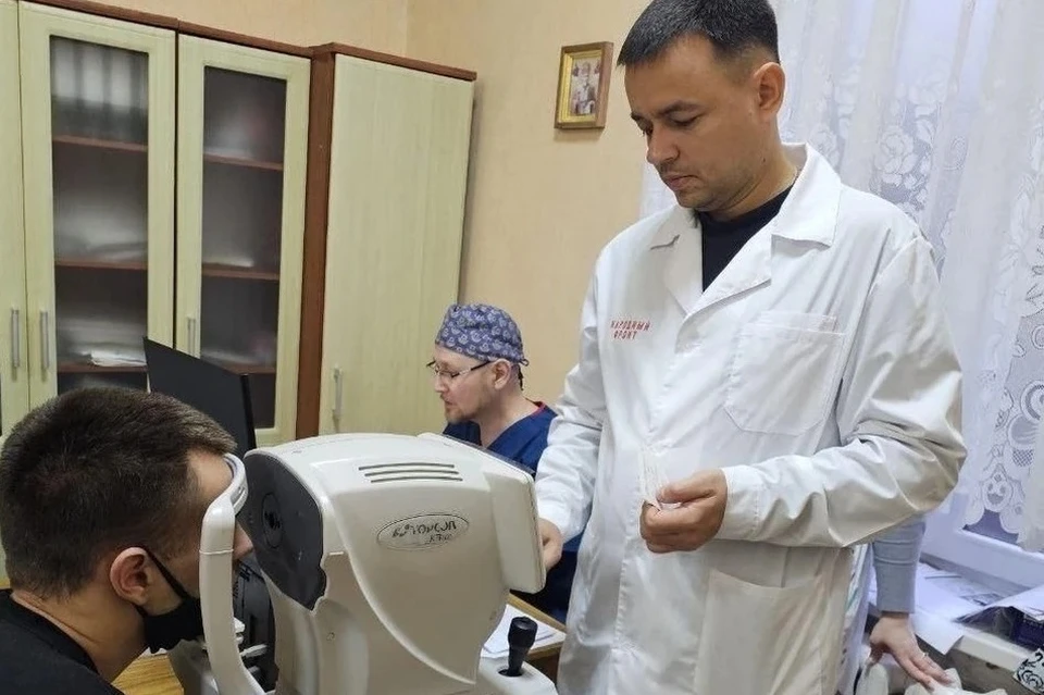 Офтальмологи из Якутии продолжат оказывать профессиональную помощь жителям ДНР. Фото (архив): Минздрав РФ