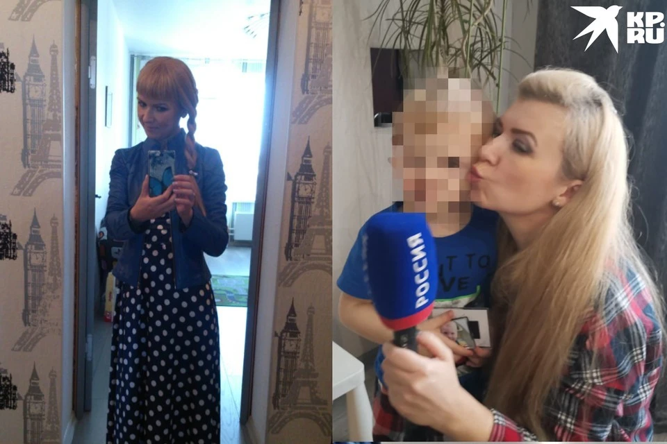 Сибирячка судится с бывшим мужем и уверяет, что он ее избил. Фото: Предоставлено Аленой
