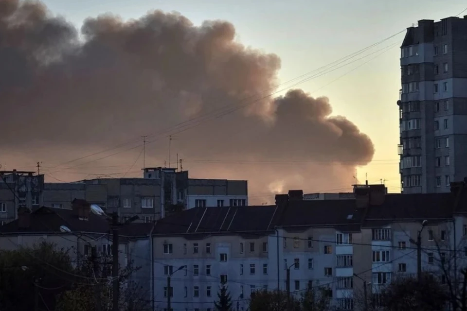 В городе Николаев произошел взрыв