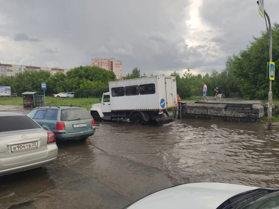 Ливневки очищают