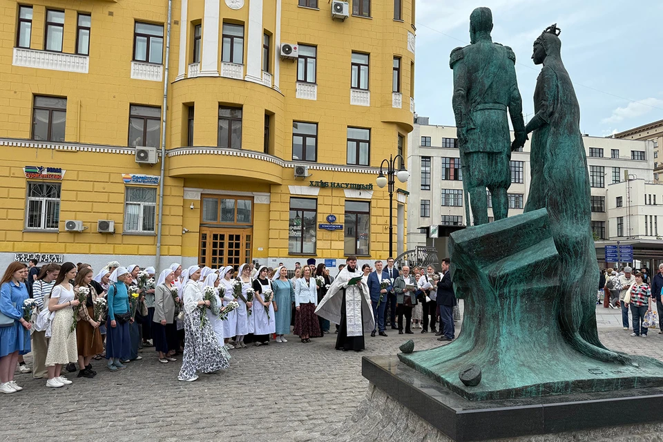 Памятник Великому князю Сергею Александровичу и его супруге установили в ноябре 2024 года.