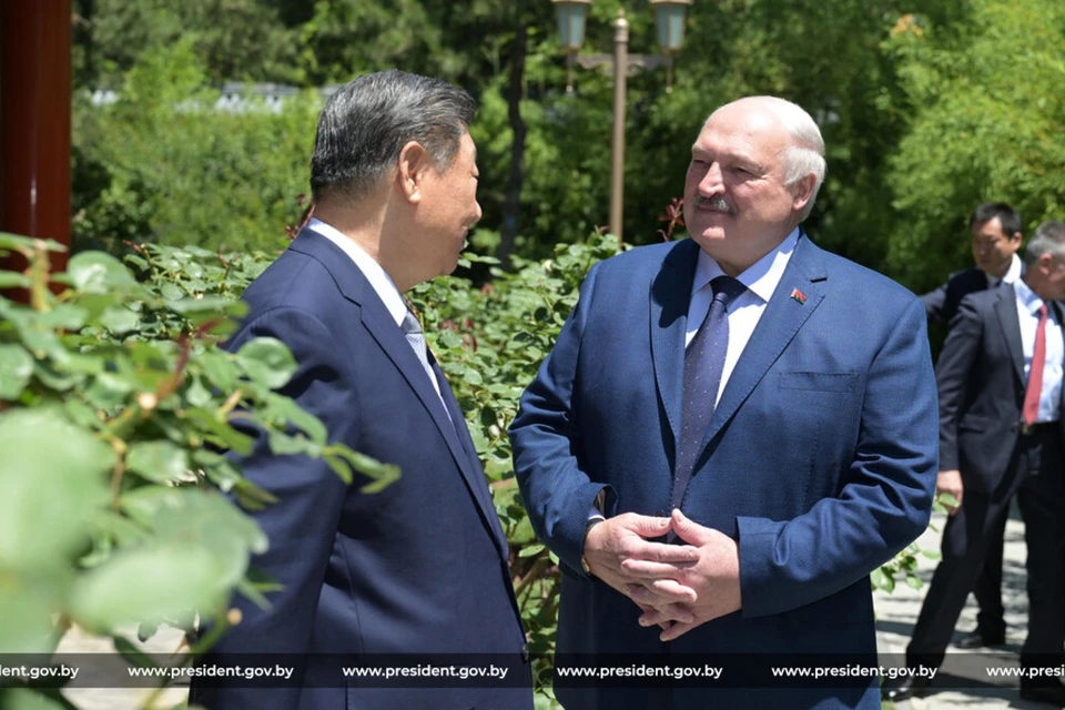 Лукашенко сказал, что взоры многих государств обращены в Китай. Фото: president.gov.by