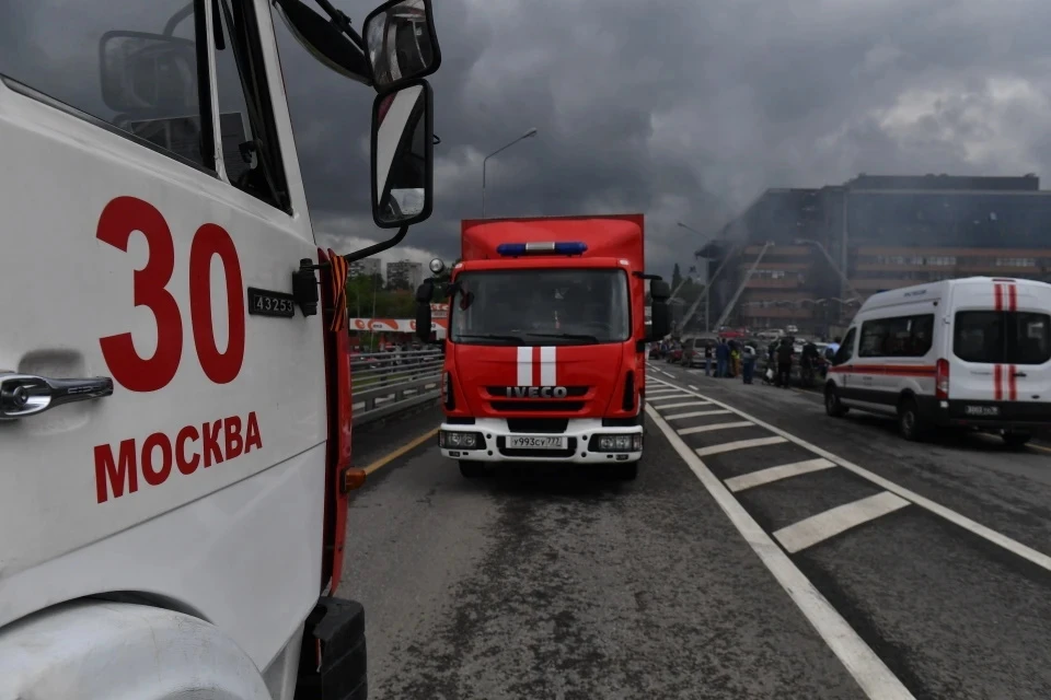 На юго-востоке Москвы сгорела детская площадка
