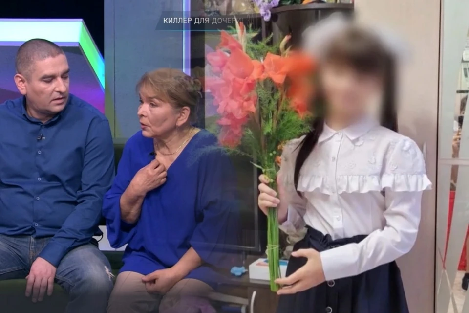 Семья, где мать заказала убийство дочери, стала героем ТВ-шоу. Кадр с видео ntv.ru/peredacha/Za_granyu
