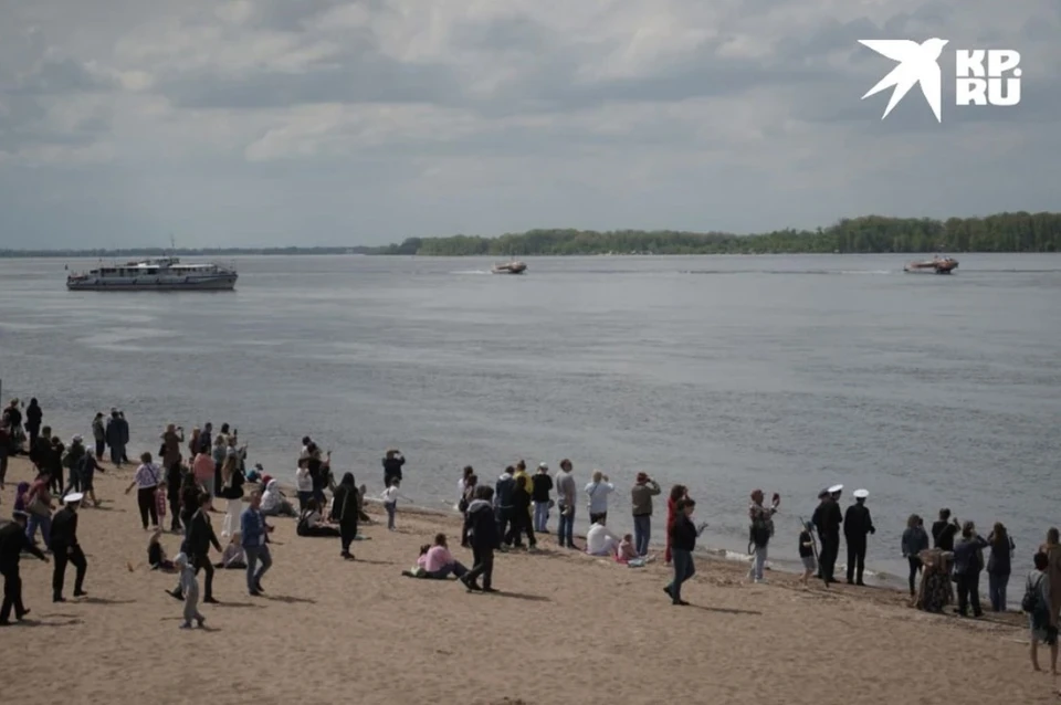 Наблюдать за парадом можно будет не только с воды, но и с самарской набережной.