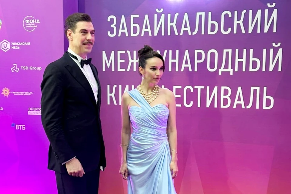 Дмитрий Дюжев и Юлия Зимина