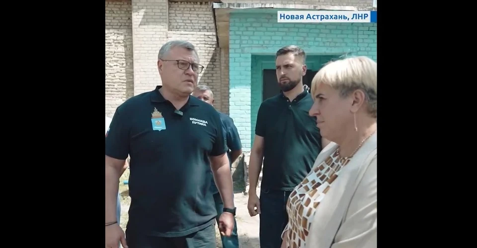 Губернатор Игорь Бабушкин посетил Новую Астрахань с рабочим визитом