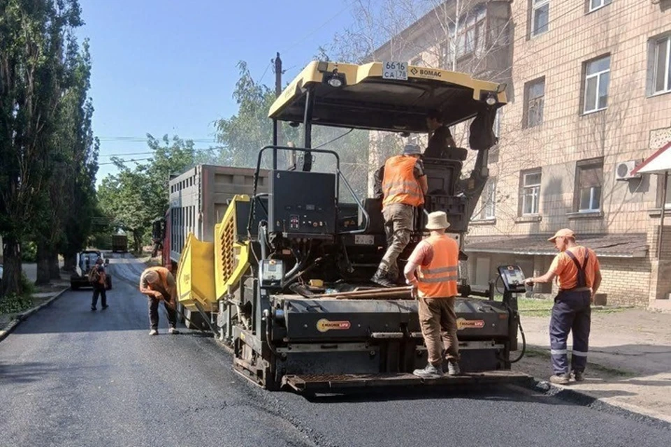 В Донецке и Макеевке восстановят более 130 километров дорог. Фото: Минтранс ДНР