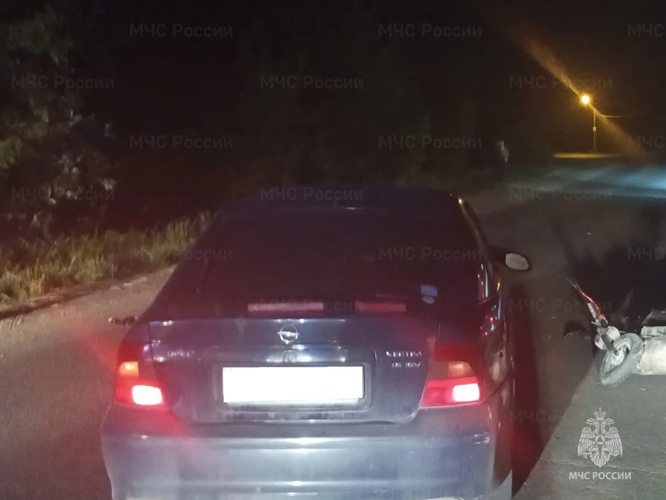 В аварии пострадал человек.