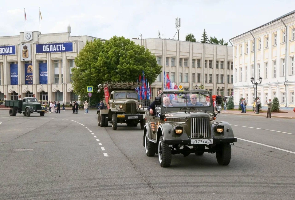 В авторалли участвуют только советские автомобили.